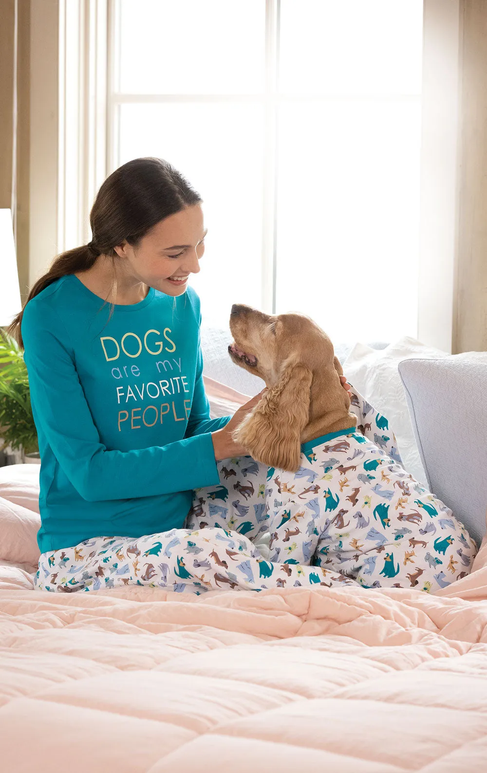 Dogs Are My Favorite Matching Pet & Owner Pajamas sold by Pajamagram product image thumbnail 2