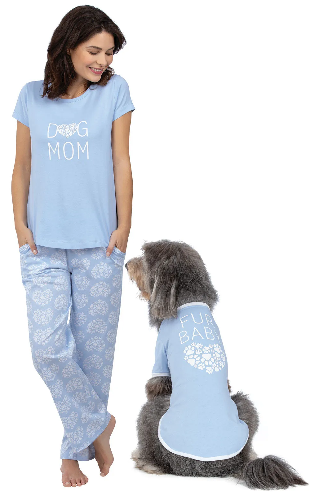 Dog Mom Matching Pet & Owner Pajamas sold by Pajamagram