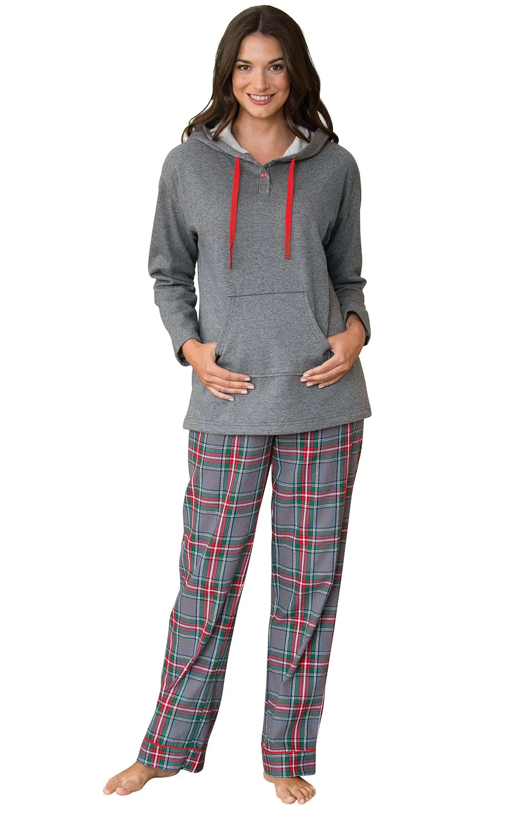 Gray Plaid Matching Family Pajamas sold by Pajamagram product image thumbnail 2