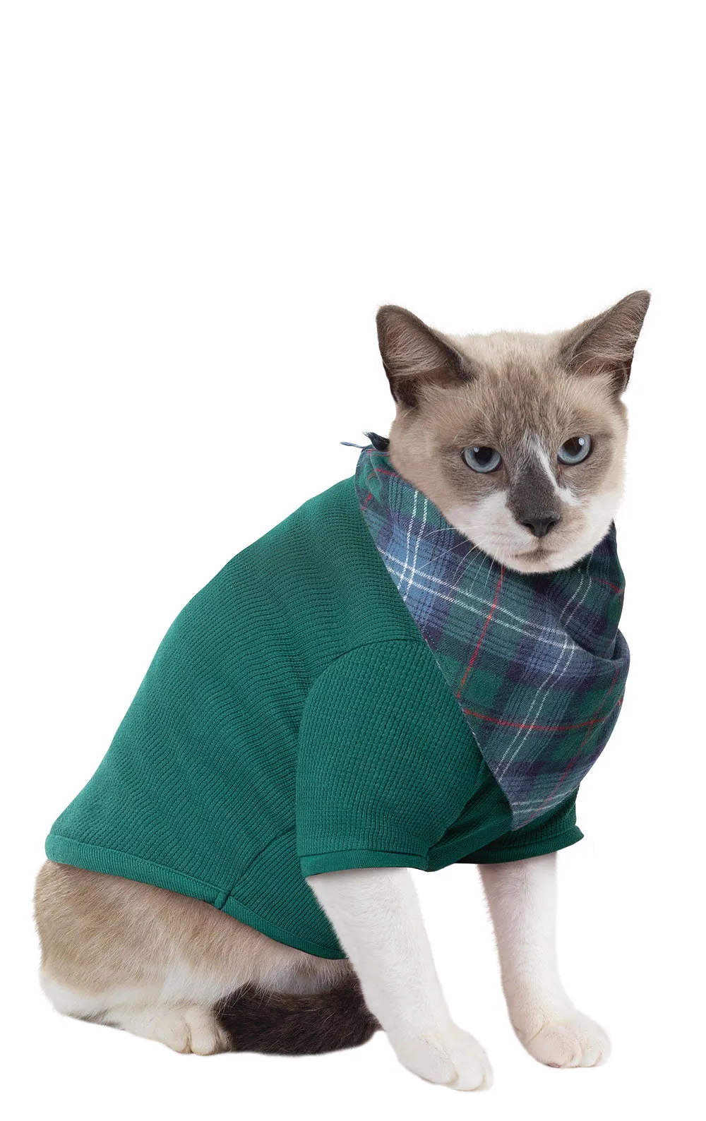 Heritage Plaid Thermal Pet Pajamas - Family Set sold by Pajamagram product image thumbnail 3