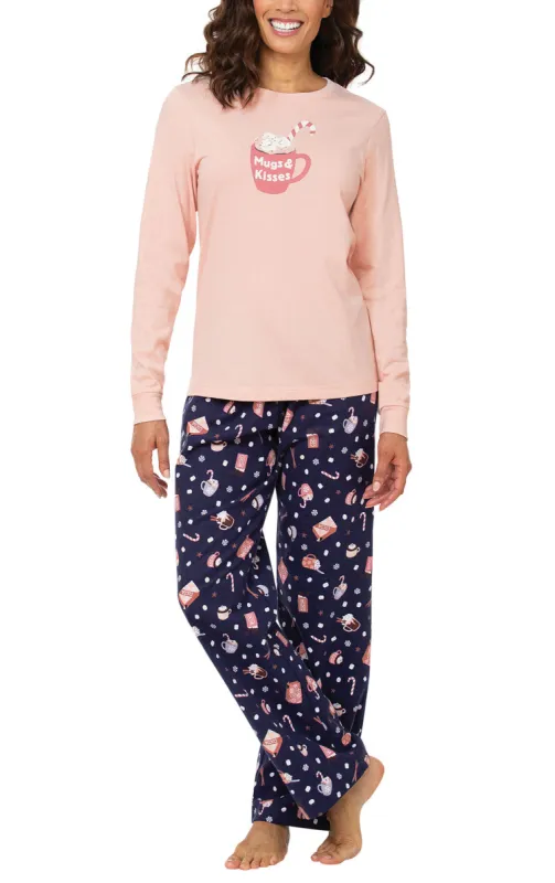 Mugs & Kisses Flannel Pant sold by Pajamagram