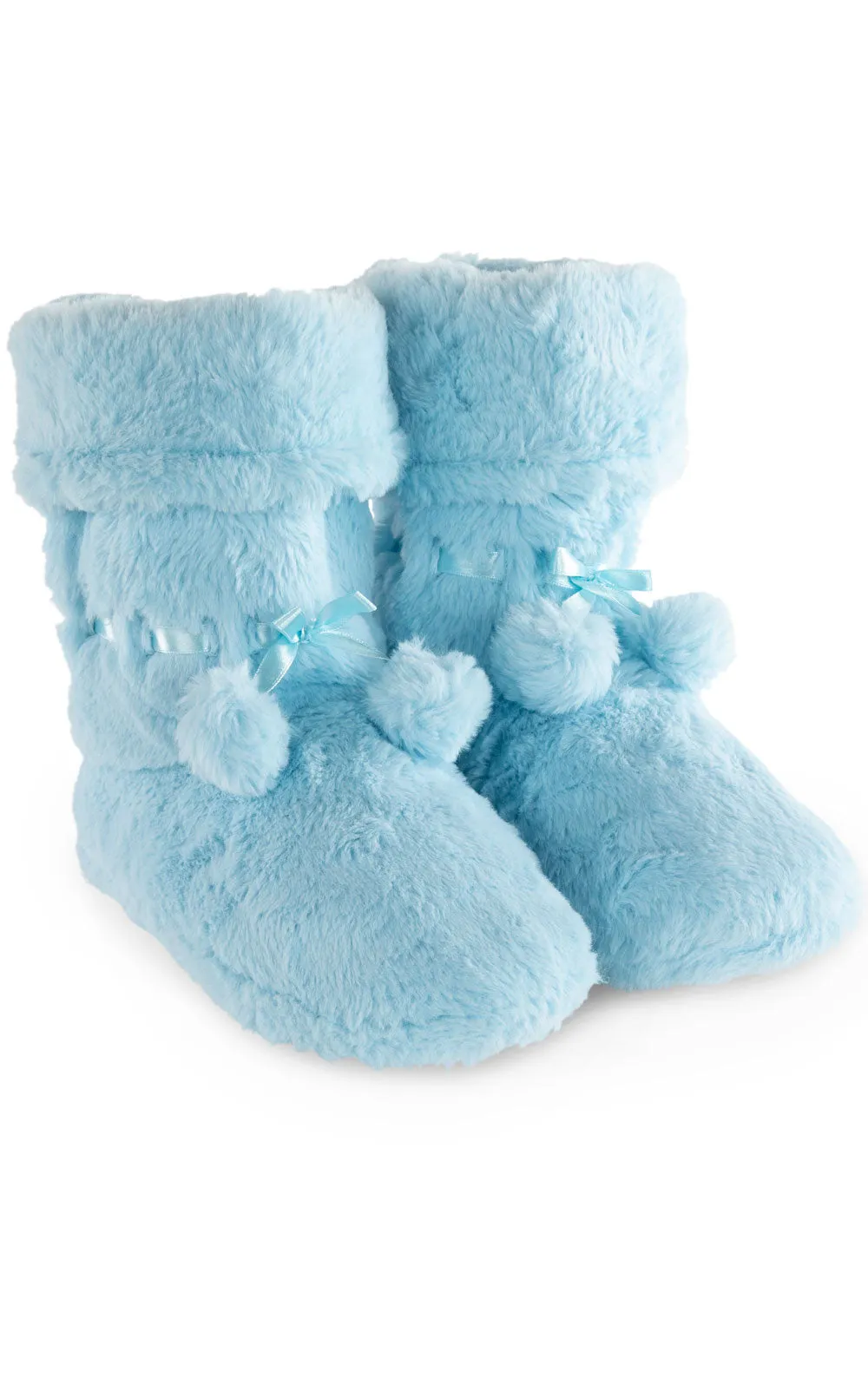 Fuzzy Wuzzies Bootie Adult Slippers sold by Pajamagram