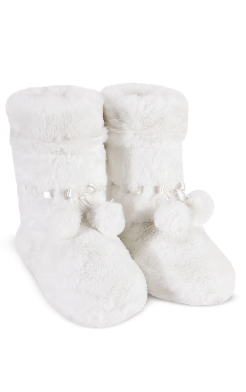 Fuzzy Wuzzies Bootie Adult Slippers sold by Pajamagram product image thumbnail 4