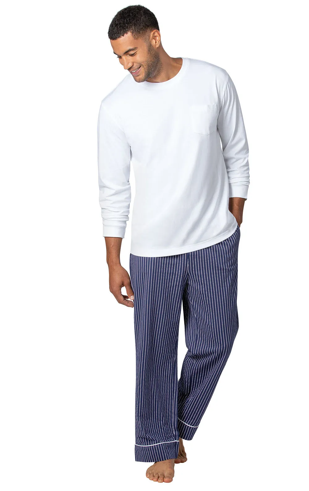 Printed Long Sleeve Pullover Men's Pajamas sold by Pajamagram product image thumbnail 2