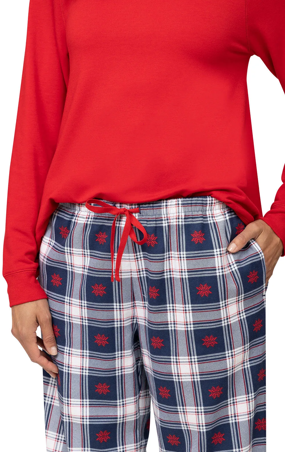 Snowfall Plaid Sweatshirt Pajamas sold by Pajamagram product image thumbnail 3