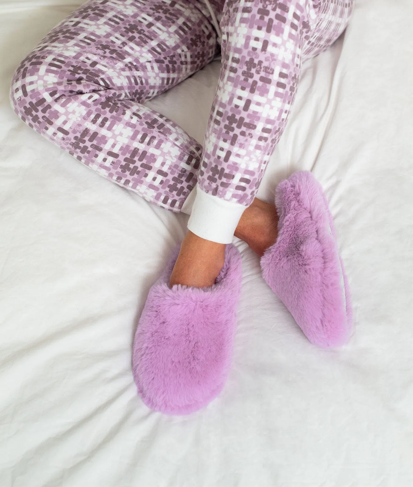 Fuzzy Wuzzies Adult Slippers sold by Pajamagram product image thumbnail 4