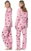 Kitty In Paris Button-Front Pajamas sold by Pajamagram