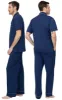 Printed Short Sleeve Button-Front Men's Pajamas sold by Pajamagram