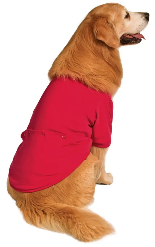 Red Dropseat Pet Pajamas - Pet & Owners sold by Pajamagram