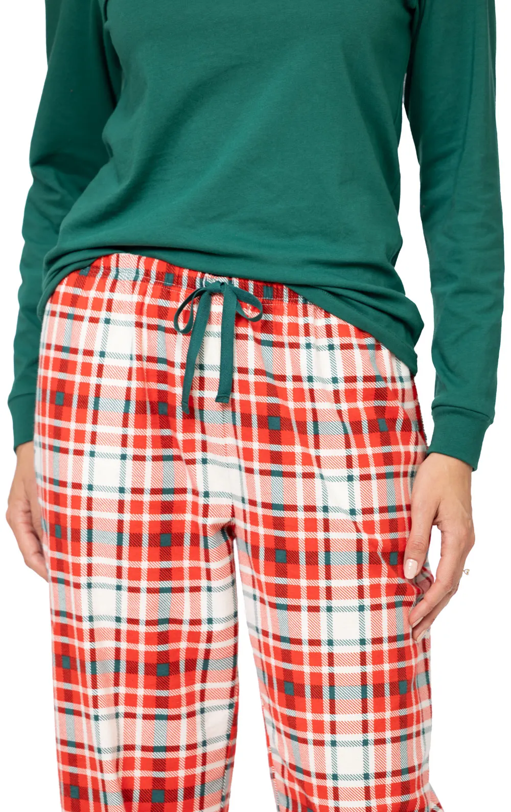 Modern Plaid Pullover Women's Pajamas - Pet & Owner sold by Pajamagram product image thumbnail 5