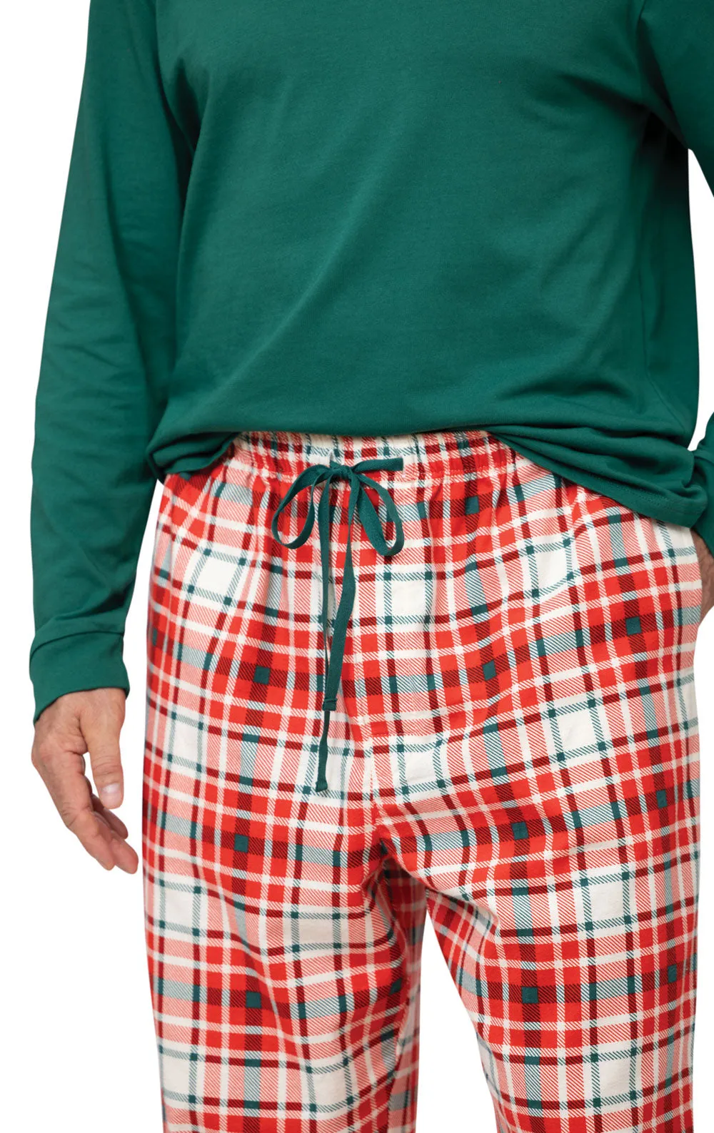 Modern Plaid Pullover Mens Pajamas - Family Set sold by Pajamagram product image thumbnail 5