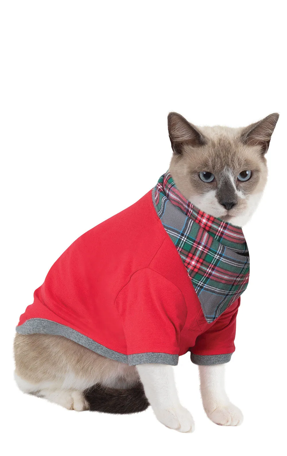 Gray Plaid Pet Pajamas - Pet & Owner sold by Pajamagram product image thumbnail 2