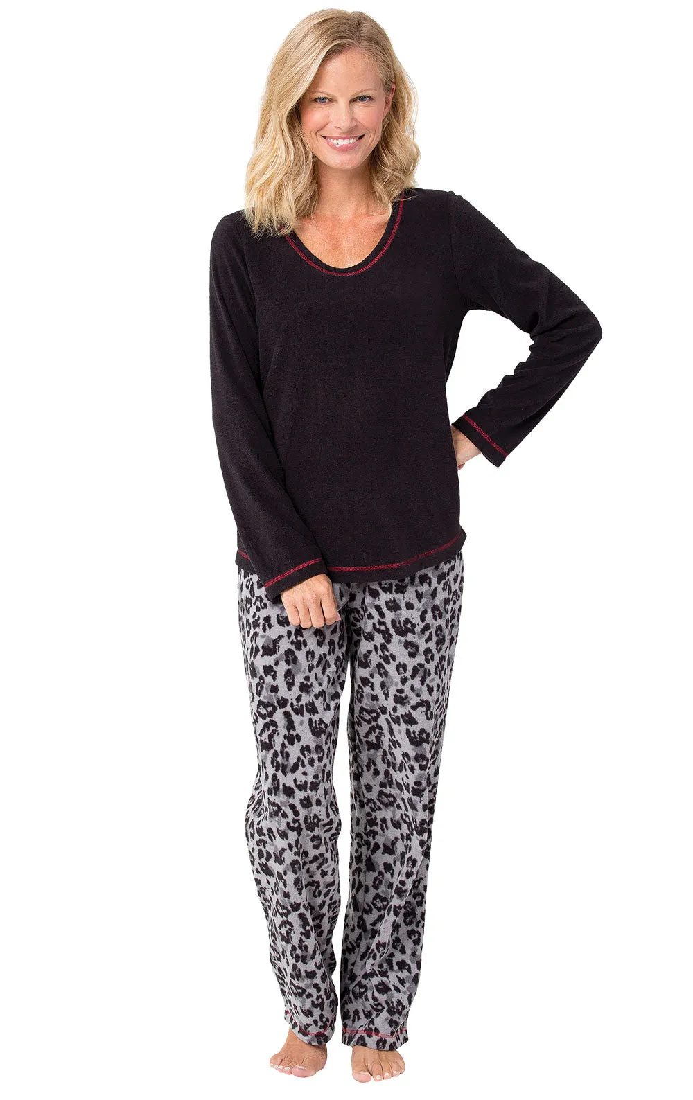 Lightweight Fleece Pullover Pajamas sold by Pajamagram