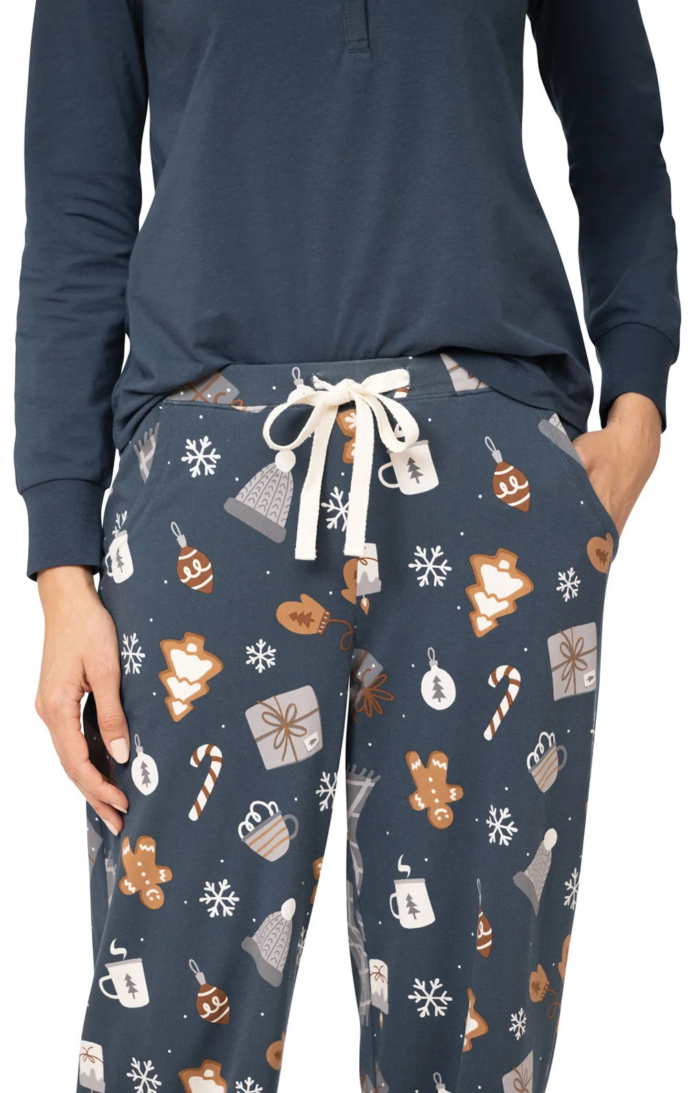 Sweet Comforts Henley Pajamas sold by Pajamagram product image thumbnail 5
