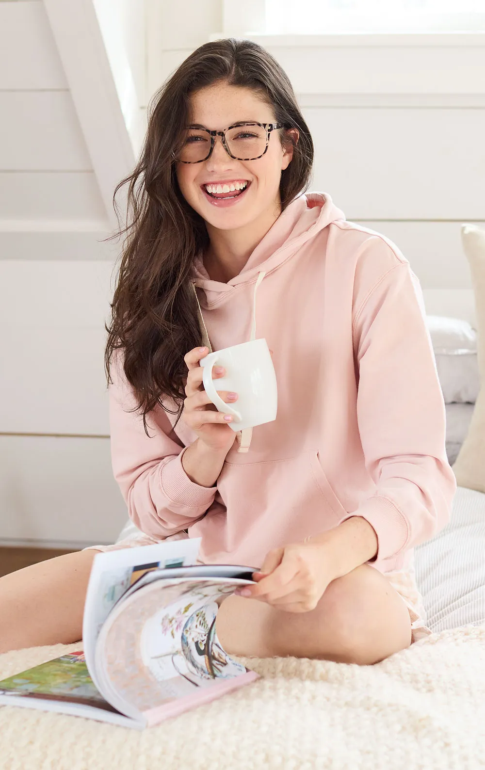 Solid French Terry Hoodie sold by Pajamagram product image thumbnail 2