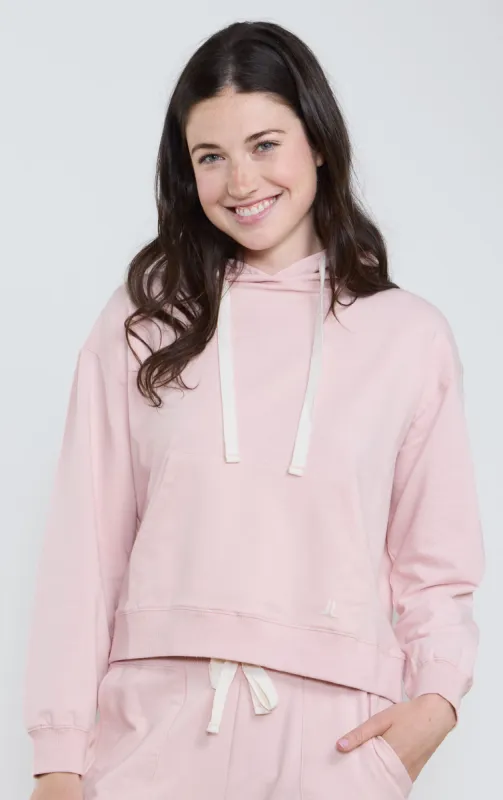 Solid French Terry Hoodie sold by Pajamagram