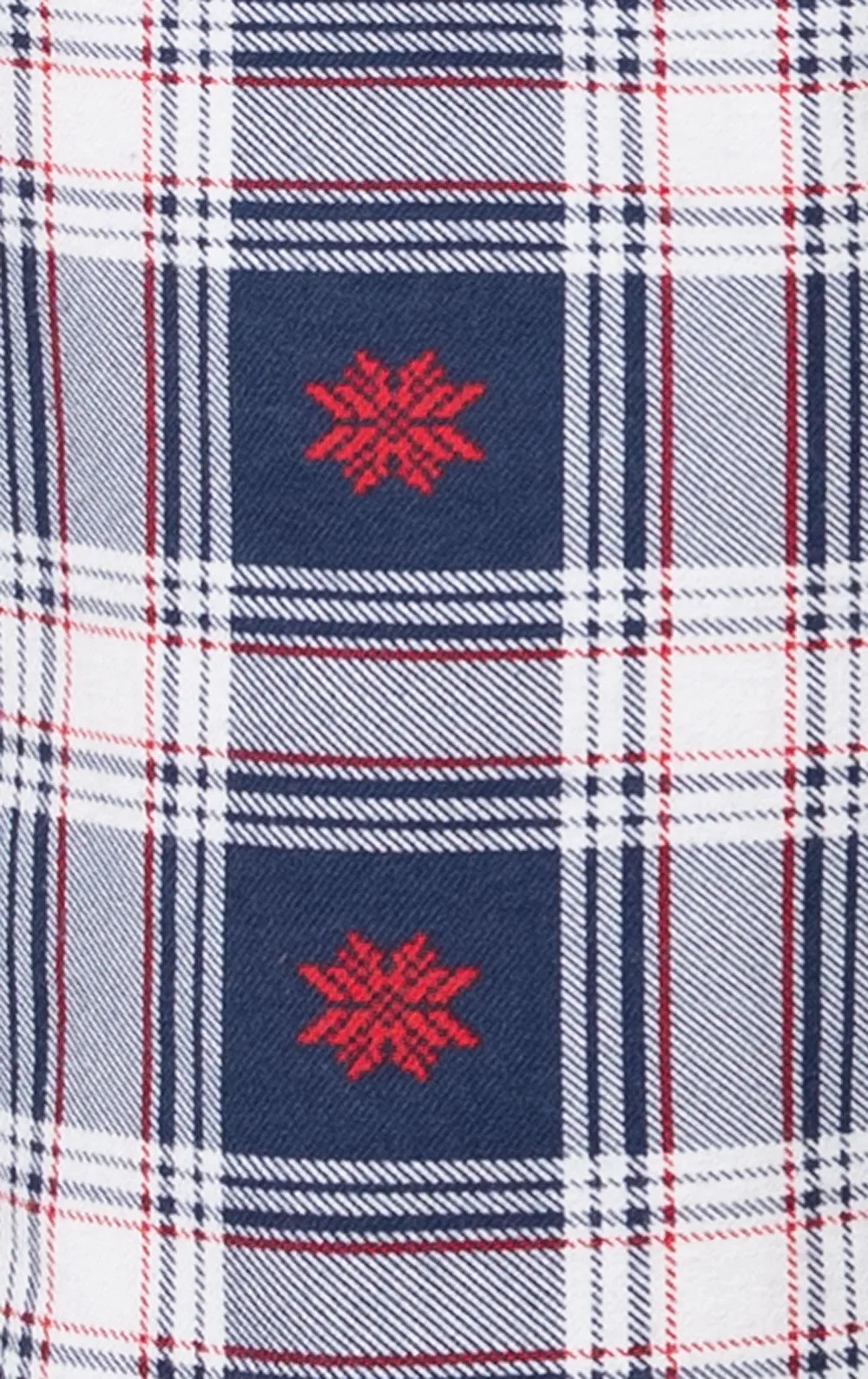 Snowfall Plaid Flannel Pet Pajamas sold by Pajamagram product image thumbnail 3