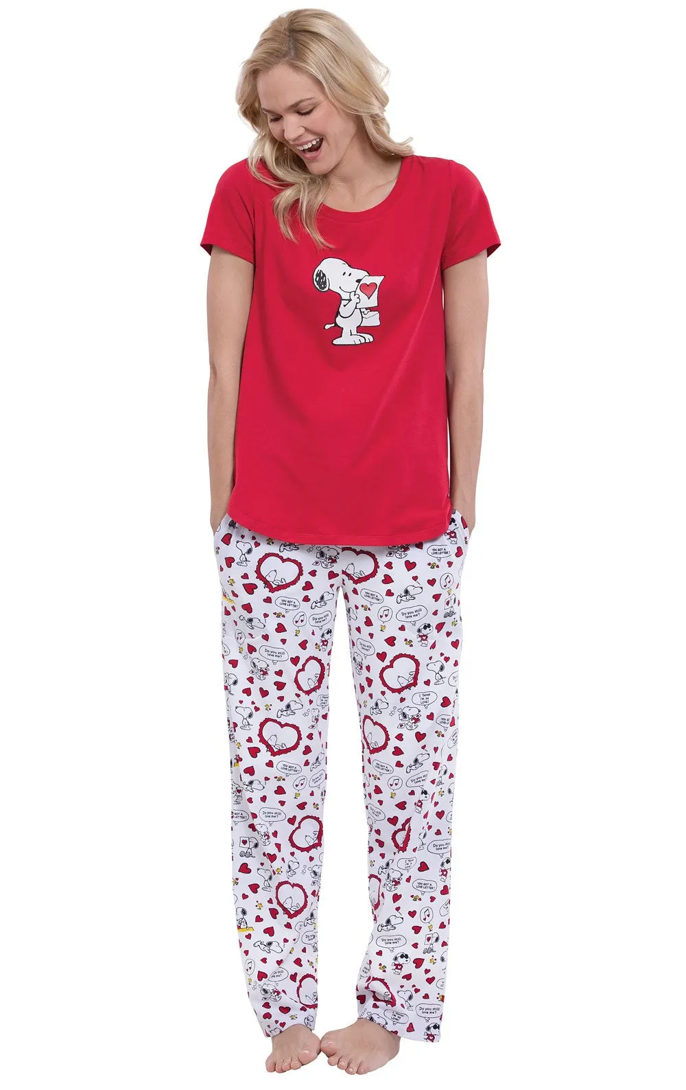 Snoopy's Valentine Pajamas sold by Pajamagram