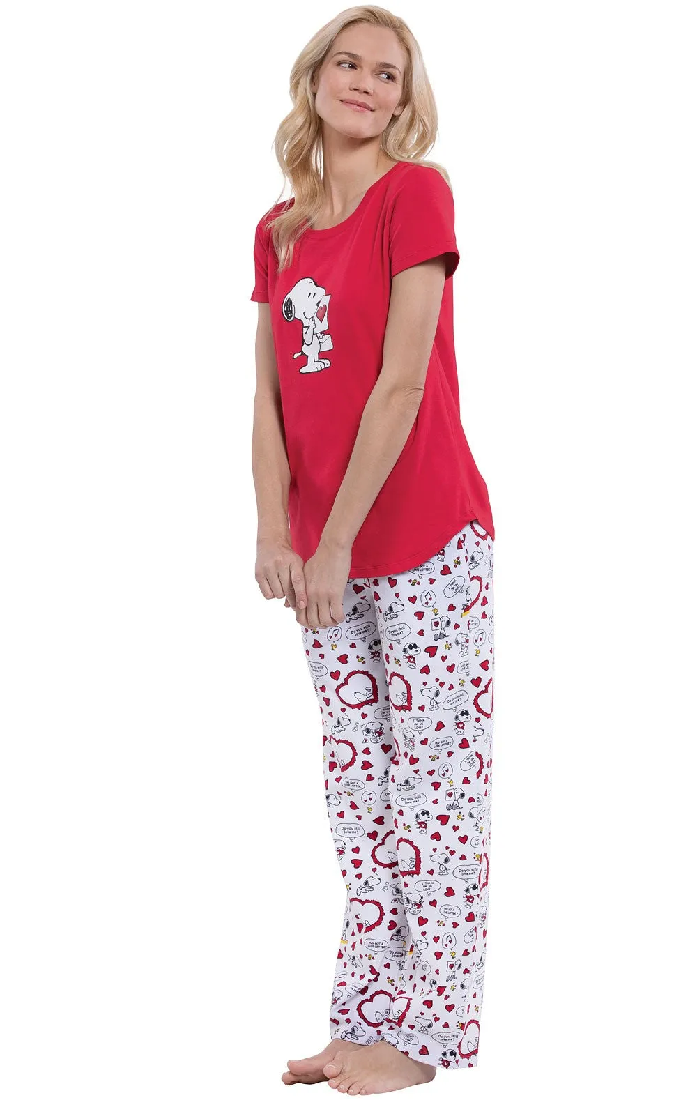 Snoopy's Valentine Pajamas sold by Pajamagram product image thumbnail 4
