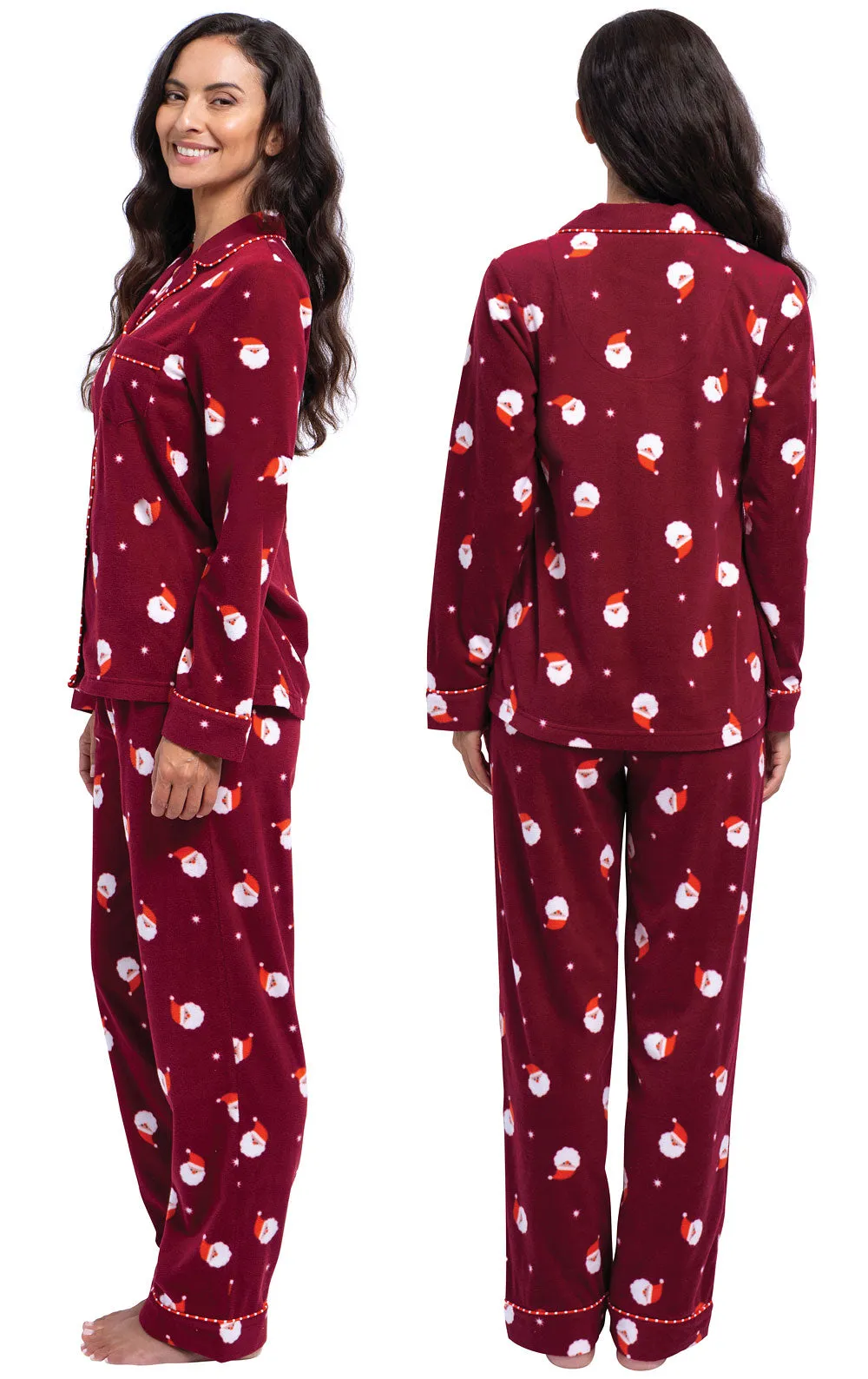 Santa Fleece Women's Pajamas sold by Pajamagram product image thumbnail 2