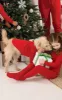 Red Dropseat Pet Pajamas sold by Pajamagram