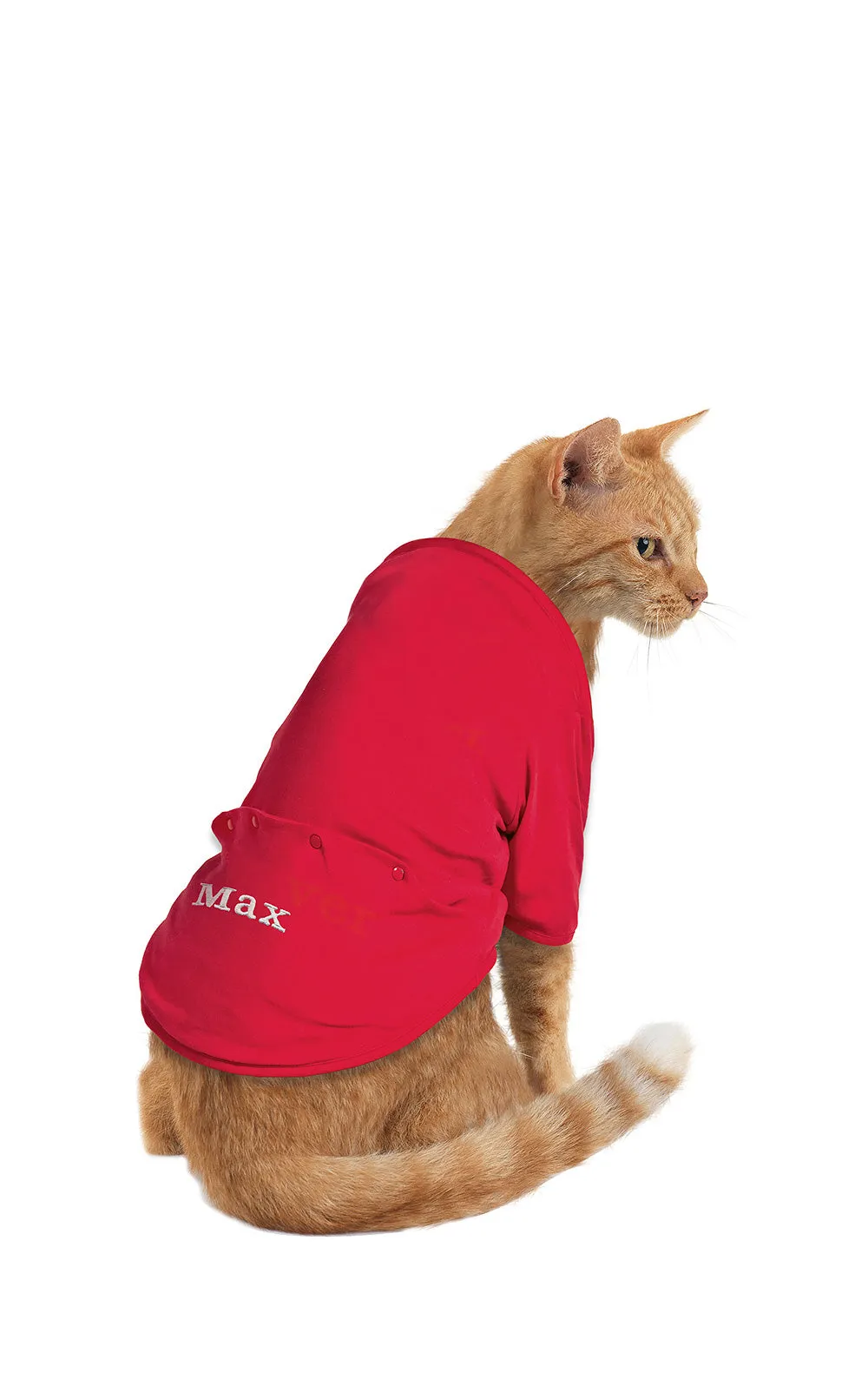 Red Dropseat Pet Pajamas sold by Pajamagram product image thumbnail 2