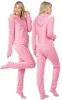 Pink Hoodie-Footie Onesie Pajamas sold by Pajamagram