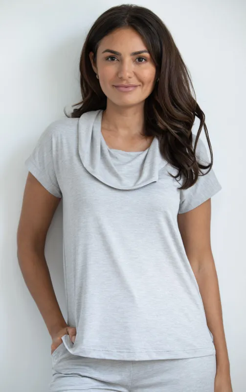 Freedom Knitwear Cowl Neck Shirt sold by Pajamagram