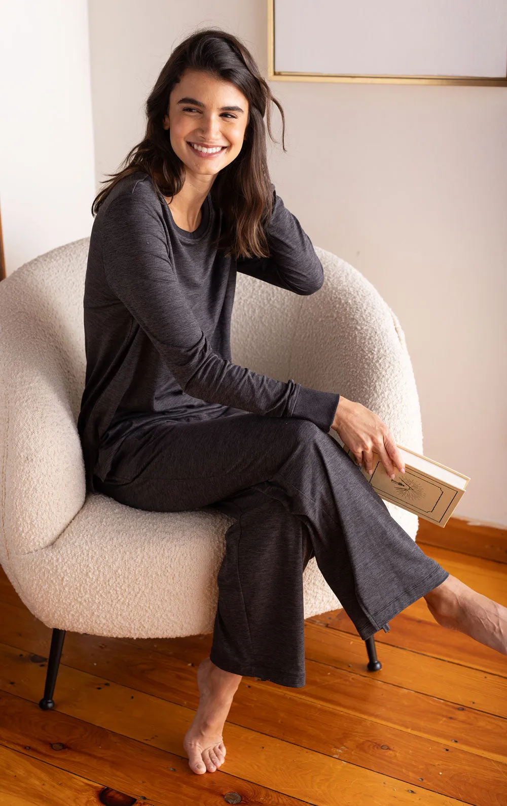 Freedom Knitwear Built-In Bra Shirt sold by Pajamagram product image thumbnail 5