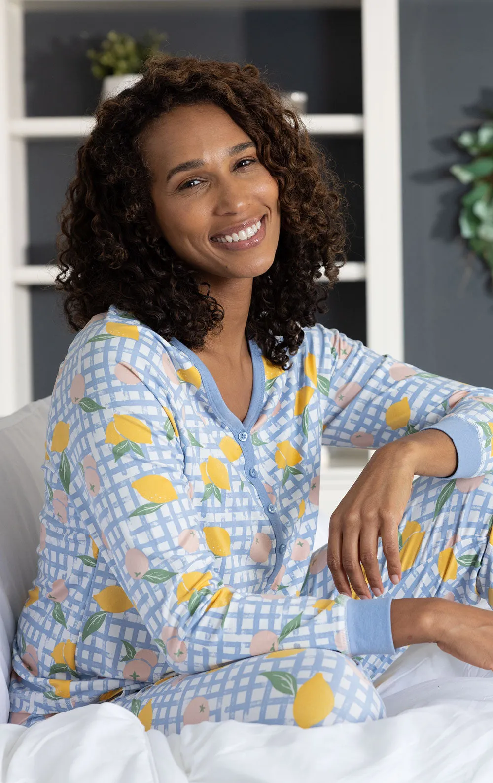 Countryside Gingham Jogger Pajamas sold by Pajamagram product image thumbnail 2