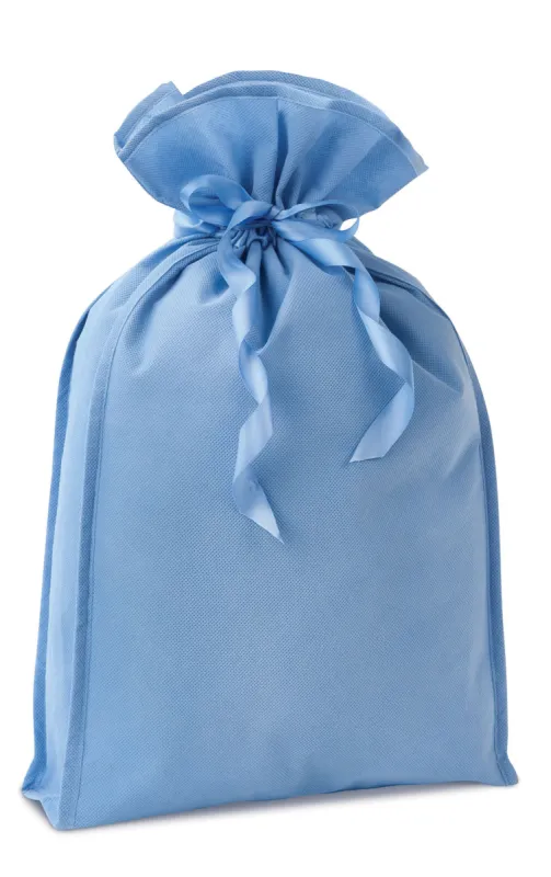 Rectangular Blue Cinch Bag - Medium sold by Pajamagram