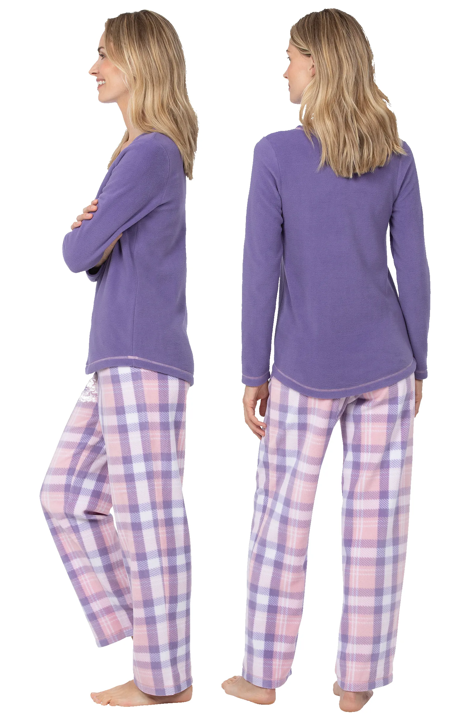 Lightweight Fleece Pullover Pajamas sold by Pajamagram product image thumbnail 2