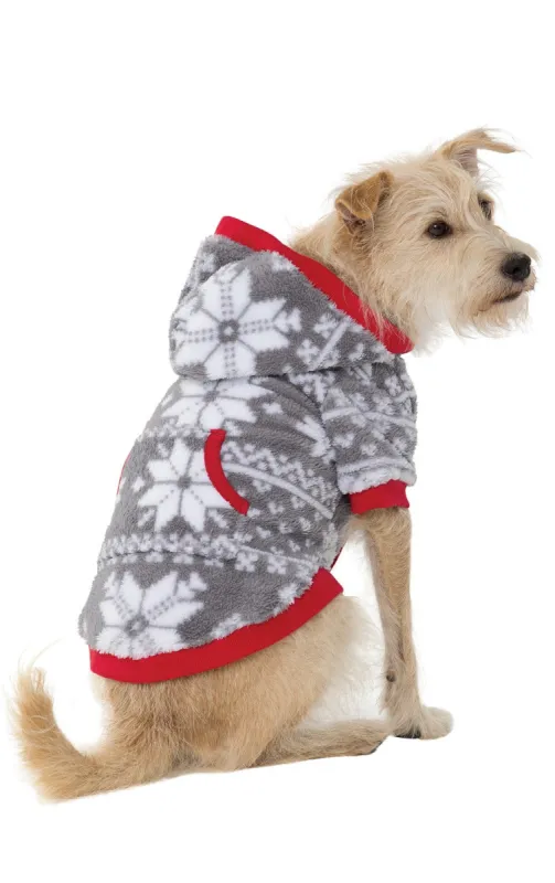 Nordic Fleece Hoodie-Footie Onesie Pet Pajamas sold by Pajamagram