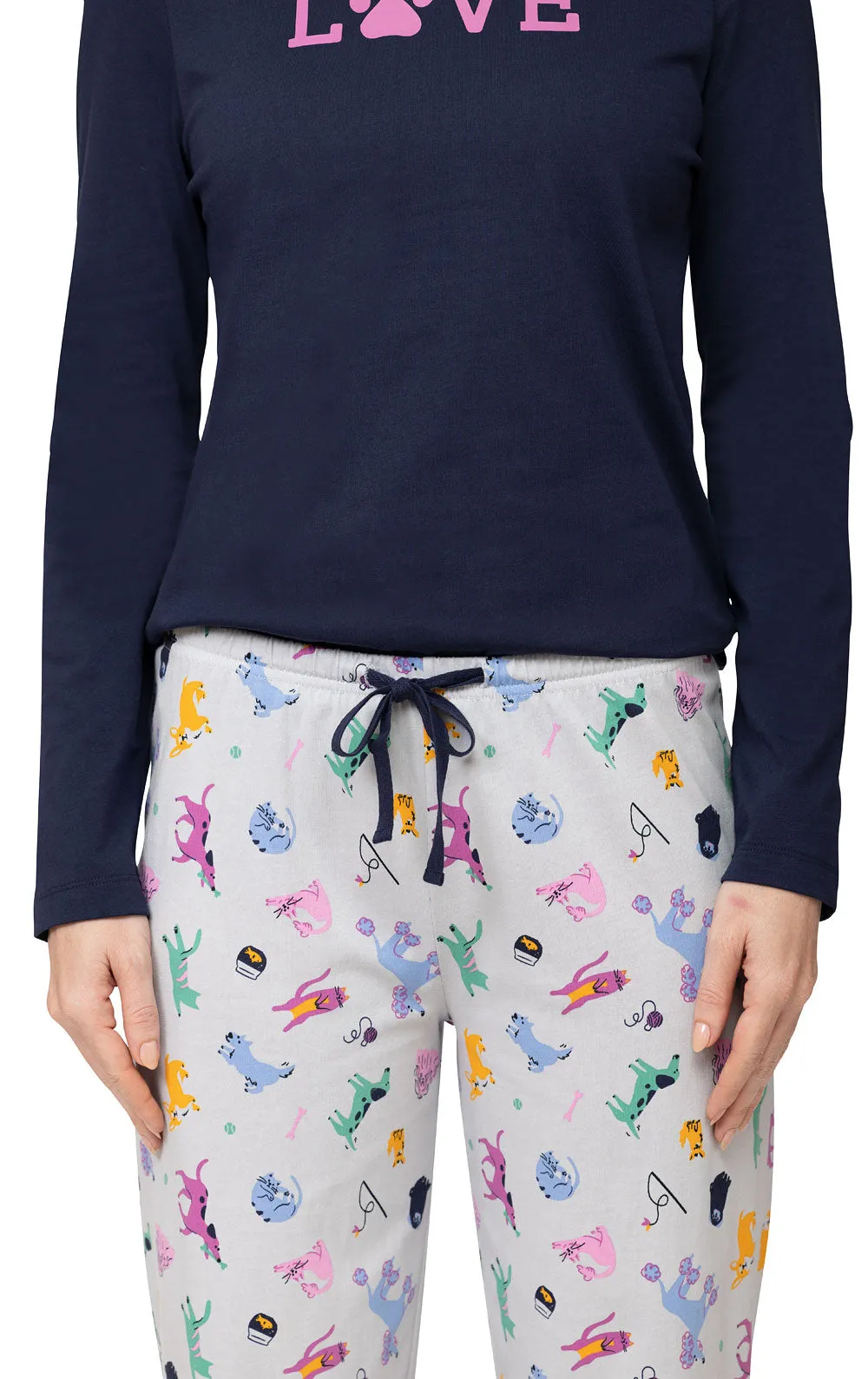 Pet Lovers Long Sleeve Pajamas - Final Sale sold by Pajamagram product image thumbnail 5