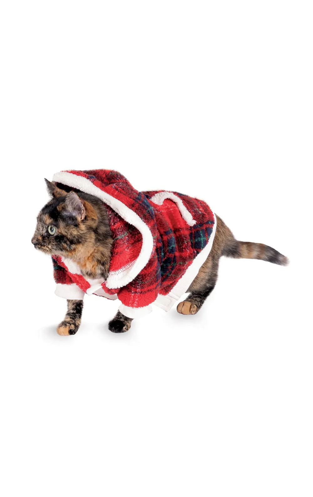 Cozy Holiday Hoodie-Footie Onesie Pet Pajamas - Final Sale sold by Pajamagram product image thumbnail 3