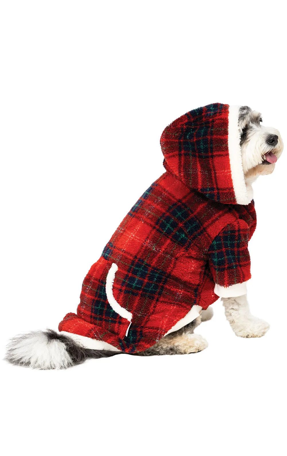 Cozy Holiday Hoodie-Footie Onesie Pet Pajamas - Final Sale sold by Pajamagram product image thumbnail 2