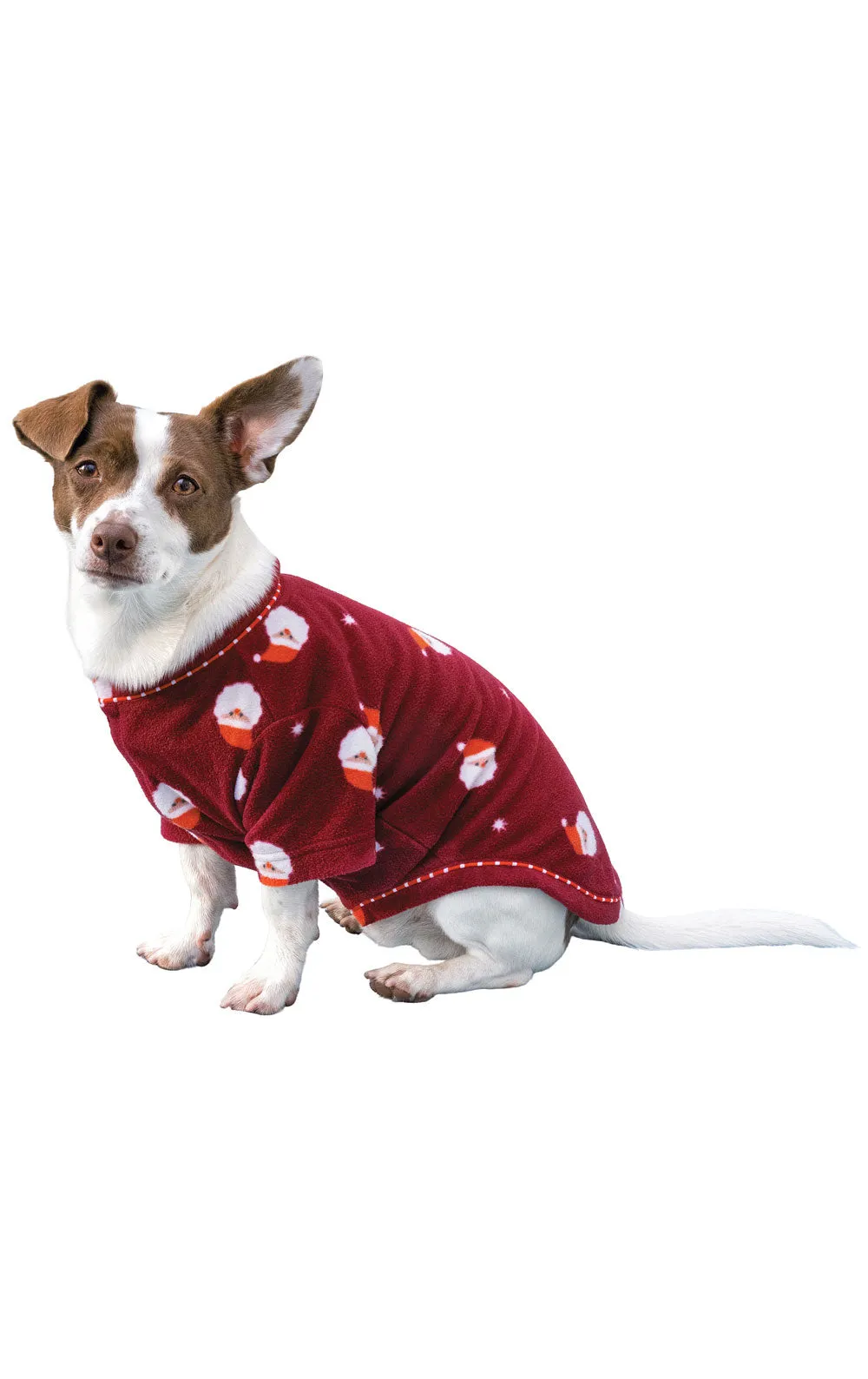 Santa Fleece Pet Pajamas - Final Sale sold by Pajamagram