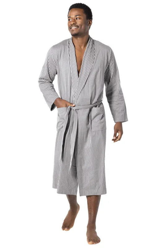 Classic Stripe Men's Robe - Final Sale sold by Pajamagram