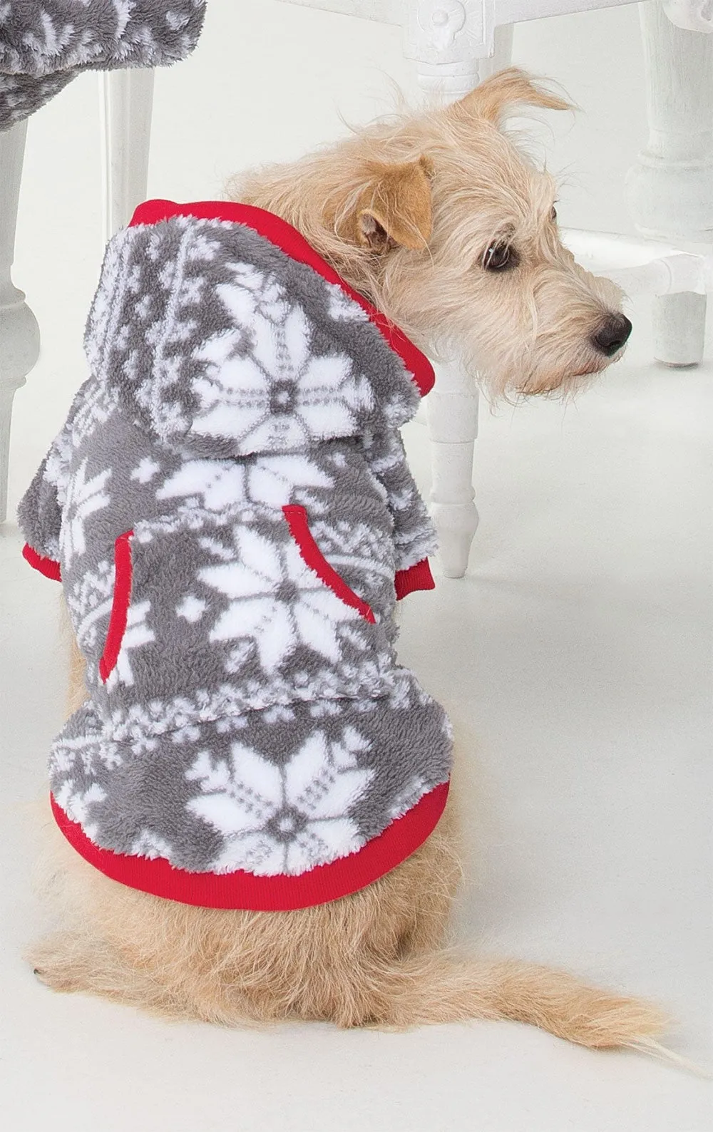 Nordic Fleece Hoodie-Footie Onesie Pet Pajamas - Pet & Owner sold by Pajamagram product image thumbnail 4