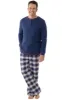 Snowfall Plaid Flannel Men's Pajamas sold by Pajamagram
