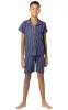 Short Sleeve Button-Front & Shorts Unisex Kids Pajamas sold by Pajamagram