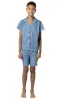 Short Sleeve Button-Front & Shorts Unisex Kids Pajamas sold by Pajamagram