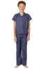 Short Sleeve Button-Front Unisex Kids Pajamas sold by Pajamagram