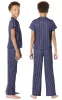 Short Sleeve Button-Front Unisex Kids Pajamas sold by Pajamagram