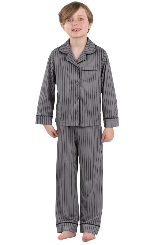 Button-Front Boys Pajamas sold by Pajamagram