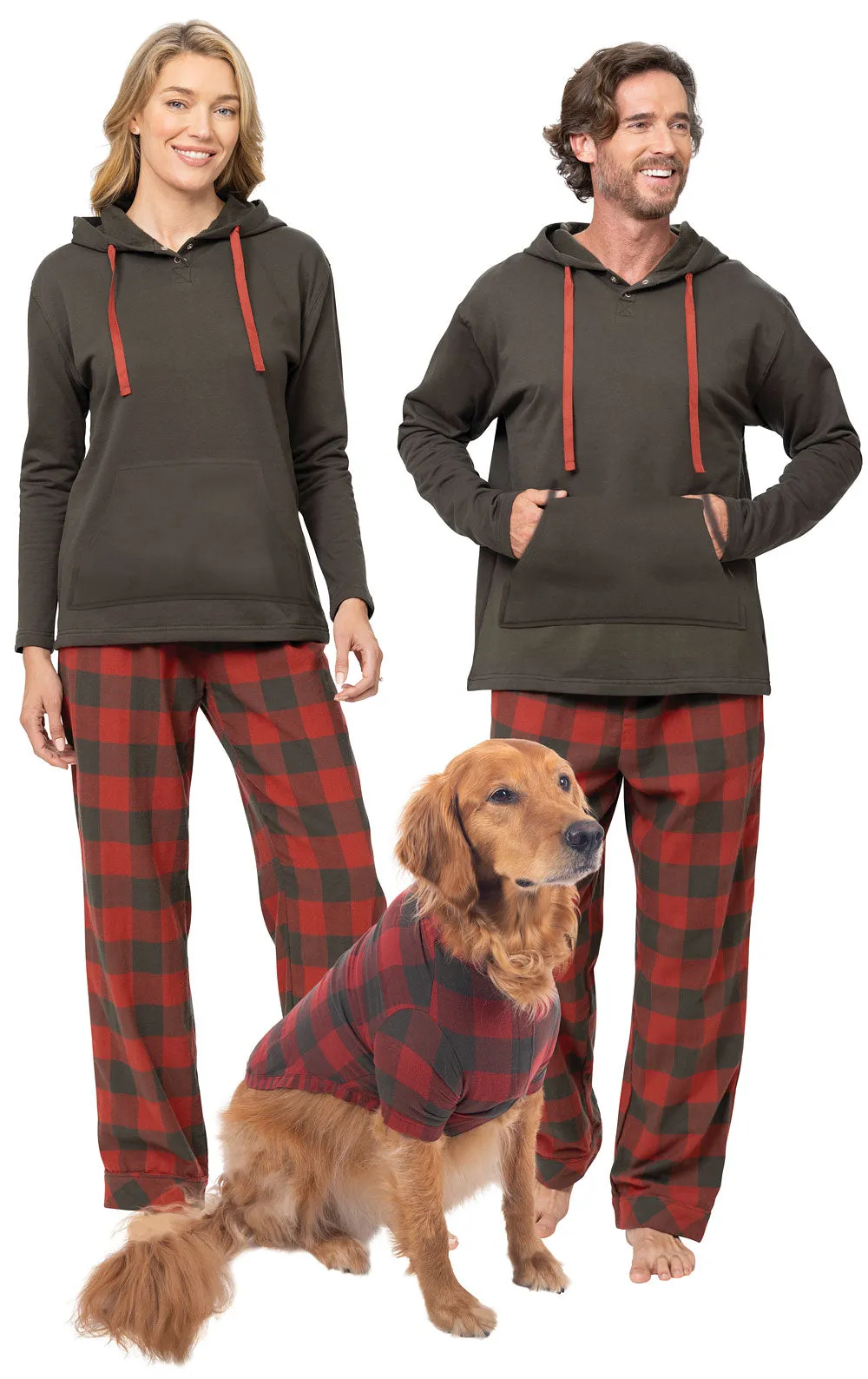 Buffalo Plaid Pet Pajamas - Pet & Owner sold by Pajamagram product image thumbnail 2