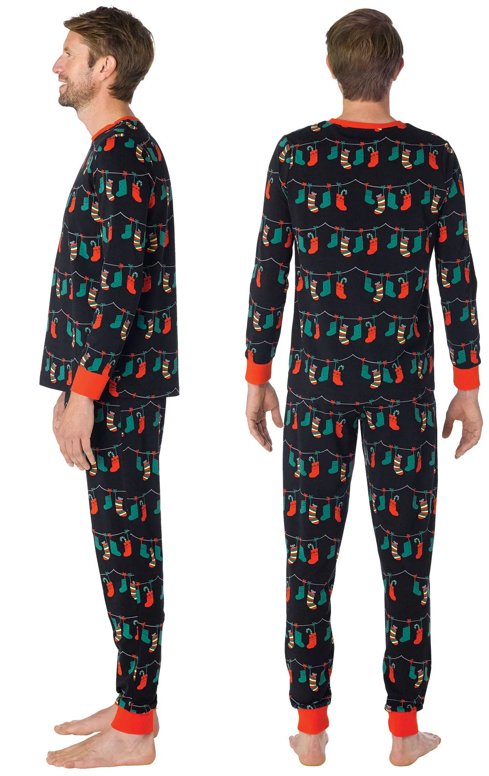 Christmas Stockings Men's Pajamas - Family Set sold by Pajamagram product image thumbnail 3