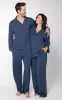 Consciously Cozy Button-Front Pajamas - Couples sold by Pajamagram