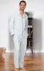 Classic Stripe Button-Front Men's Pajamas - Light Blue - Final Sale sold by Pajamagram