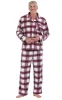 Fireside Fleece Button-Front Men's Pajamas sold by Pajamagram
